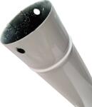 Stebo Füstcső 118/400mm Zománcozott