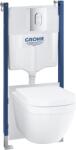 GROHE Solido 5in1 Wc Szett Euro Ceramic Kerámia, Nyomólap, ülőke