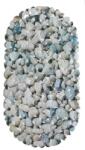 Quadrat Csúszásgátló Kádba Pebble 68x36cm átlátszó/kék