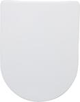Praktiker Praktiker fehér duroplast lecsapódásgátlós gyorskioldós WC-ülőke