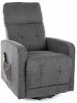 SIGNAL MEBLE Otus II Brego Elektromos Relax Fotel Szürke Kényelmi (OTUSIIBRCSZ)