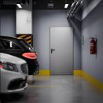 OK Doors T43 Technik Beltéri Ajtó, Jobbos-balos, Galvanizált Acél, 99x203, 4cm