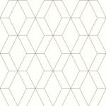 Rasch Papír Tapéta Rose Gold, Geometrikus Mintás, Bézs, 53 Cm X 10, 05 M, 278613