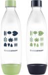 SodaStream fuse duó palack 2db-os 1L zöld+kék szín műanyag