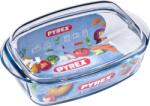 Pyrex Essen Szögletes Sütőtál és Fedő 6, 5 L (203003)