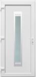 CanDo Ohio Standard Ajtó 98x208cm, Pvc Fehér/antracit, Jobbos, Kilinccsel
