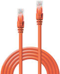 Lindy LNY-48108 : : UTP patch кабел, Cat. 6, меден, оранжев, 2.0 м