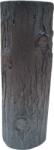 Art Galéria Hasáb Váza 29x10cm, Fekete, Műanyag