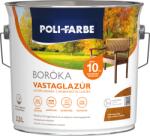 Poli-Farbe Boróka Oldószeres Vastaglazúr 2, 5l Lb04 Világos Tölgy