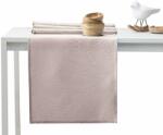 AmeliaHome Asztalterítő Gaia púderrózsa dombornyomott 115x200+35x200 AmeliaHome