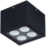 Nova Luce Simply Kültéri mennyezeti lámpa - Beépített LED-es Fényforrás , Fekete