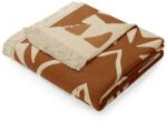  Takaró ZARIA barna nyomott 150x200