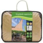  Napvitorla négyzet 3, 6x3, 6 homok Polyethylén 230g/m2 (NVHDPE436H - NVHDPE436H)