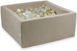 Négyzet alakú labdamedence bézs - pepita - 44 839 Ft