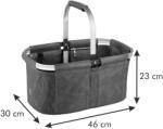 Tescoma SHOP! Bevásárló kosár, összecsukható, denim style (906161.00)