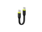 Mobile Origin Cablu pentru incarcare si transfer de date Mobile Origin Compact, 2x USB-C, 60W, 10 cm, Negru (COMC-USBC-BLK) - lerato