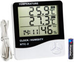  Digitális hő- és páratartalom-mérő órákkal (50-323)