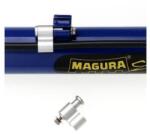 Magura hidraulikus fékvezeték tartó bowdenes szemhez, alumínium, 2 db, ezüst színű
