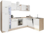 Leziter Yorki 280 sarok konyhabútor alsó sütős felülfagyasztós hűtős kivitelben (LS280STFH-SUT-FF)