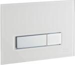 Kronenbach Plantec 2.0 öblítő gomb WC-hez fényezett króm-fehér KB829011904 (KB829011904)