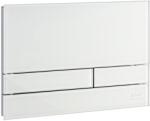 Kronenbach Plantec 2.0 öblítő gomb WC-hez matt króm-fehér KB1126031904 (KB1126031904)