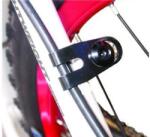 a2z fém bowdenház-fékcső rögzítő Fat, V-fék tüske helyére, fekete