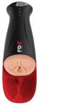 Pipedream Masturbator Vagin Fuck-O-Matic Pro XL, 5 Moduri Vibratie, 5 Moduri Suctiune, Natural, 35 cm