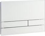 Kronenbach Plantec 2.0 öblítő gomb WC-hez fényezett króm-fehér KB1126021904 (KB1126021904)