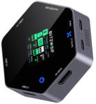 BlitzWolf 070833 BlitzWolf BW-TH16 8 az 1-ben USB HUB és dokkoló intelligens kijelzővel, 100W, LCD (070833)