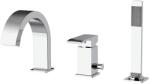 Kronenbach Quara 3.0 kád és zuhany csaptelep fürdőkád fölé króm KB100366C10 (KB100366C10)