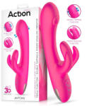 Action Antony dupla pulzációs G-pont vibrátor, mozgó vibrációs csiklóággal (pink) - ovszer-vasarlas