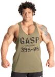 GASP INC - Original Stringer - Férfi Edzőtrikó - Mosott Zöld