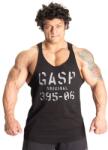 GASP INC - Original Stringer - Férfi Edzőtrikó - Fekete/szürke