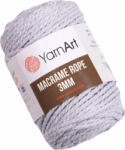 Yarn Art Macrame Rope 3 mm 63 m 756 Light Grey Șnur (<![CDATA[Macrame Rope 3 mm 756]]>)
