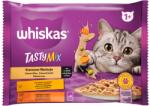 Whiskas 1+ Tasty Mix alutasak felnőtt macskáknak 4 x 85 g - 340 g