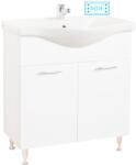Badenmob Baza si lavoar Seria 153, 75 cm, alb