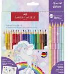 Faber-Castell Faber-Castell: 24db-os GRIP színesceruza szett 6db pasztell színnel (201543) - jatekshop