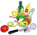 Hape Jucarie din lemn - Set salata (39 piese) (E3174B) Bucatarie copii