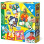 SES Creative My first - Unde locuiesc? Autocolante cu animale (14401) - ookee
