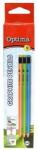 Optima Grafitceruza OPTIMA HB háromszögletű radíros (100149) - mystock
