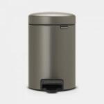 Brabantia Pedálos szemetes 3 literes Platinum Pedal Bin Newicon 113246 (180210)