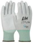 G-Tek G-TEK 3RX 13G kötött, PU mártott munkavédelmi kesztyű - Fehér/Zöld - 09/L (GTEK-31-3150ER-EN-9)