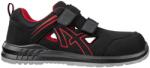Albatros Clifton Air Low S1 ESD SRC munkavédelmi szandál - Fekete/Piros - 41 (ALB-648780-41)