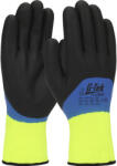 G-Tek G-TEK PolyKor kötött, nitrilhab mártott érintőképernyő kompatibilis munkavédelmi kesztyű - Sárga/Fekete - 08/M (GTEK-41-1415-EN-8)