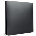 Delight Kinetic fali kapcsoló - 433 Mhz - 1 körös - IP20 - fekete (55352BK) - hasznos-holmik