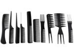 Soulima Fésűkészlet - 10 db (fekete) (id_11626-code_00002568) - hasznos-holmik