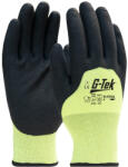 G-Tek G-TEK kötött, poliamid, PVC mártott munkavédelmi kesztyű akril béléssel - Sárga/Fekete - 07/S (GTEK-41-E7321-7)
