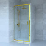 Welland SS-90 zuhanyajtó - 90 cm - arany profil - miniwebshop