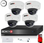 Provision-ISR 4 motor zoomos IP dome kamera rendszer 2MP