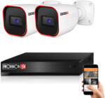 Provision-ISR 2 térfigyelő kamerás IP rendszer 4MP